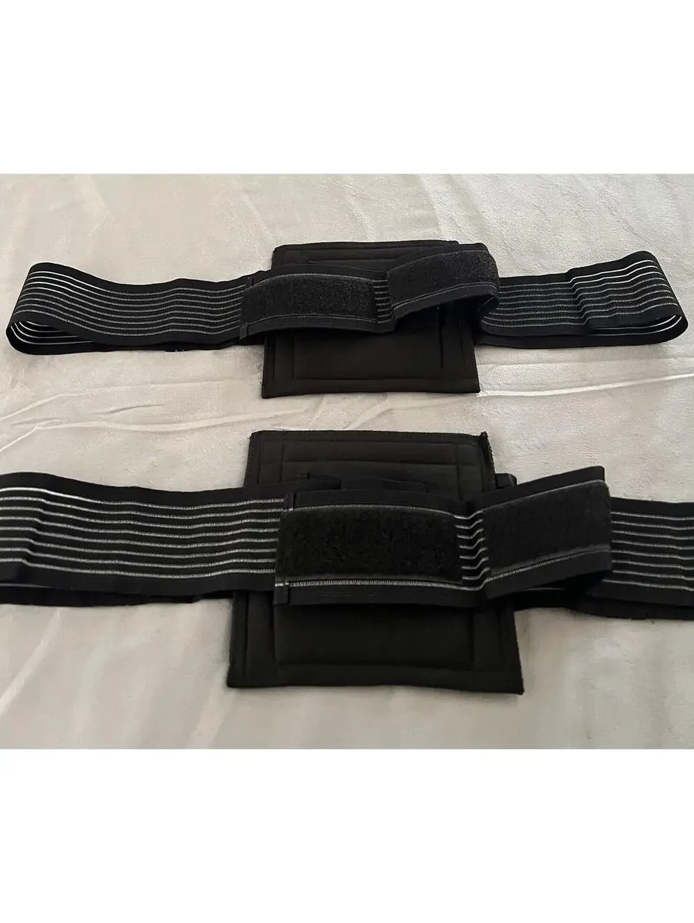 Breathable G‎ Tube Holder Belt Large Square Sponge Feeding Tube Pouch 2 Pack